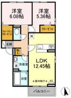 物件の間取り画像
