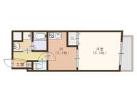 大阪府大阪市西成区旭1(マンション)の賃貸物件の間取り