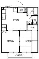 物件の間取り画像