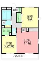 物件の間取り画像