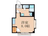 福岡県北九州市小倉南区北方2(マンション)の賃貸物件の間取り