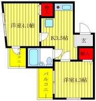 物件の間取り画像
