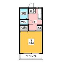 ハイムブルースカイBの間取り