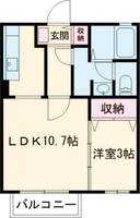 モナリエ見和の間取り