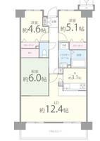 コンフォールアビタシオンの間取り