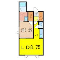 Leaf(永山)の間取り