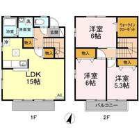 広島県広島市南区上東雲町(一戸建)の賃貸物件の間取り