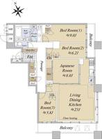 G.A.タワーの間取り