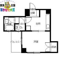 八幡町七福ビルの間取り