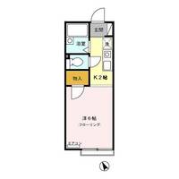 東京都八王子市楢原町(アパート)の賃貸物件の間取り