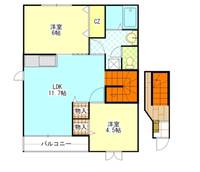 物件の間取り画像