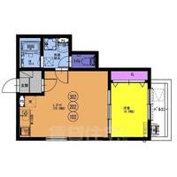 大阪府堺市西区浜寺石津町西4(アパート)の賃貸物件の間取り