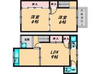 大阪府東大阪市友井3(一戸建)の賃貸物件の間取り