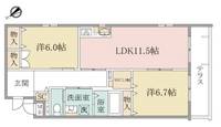 物件の間取り画像