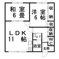 物件の間取り画像