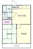 ピュアコーポの間取り
