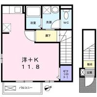 埼玉県川口市西川口3(アパート)の賃貸物件の間取り