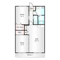 群馬県伊勢崎市連取元町(マンション)の賃貸物件の間取り