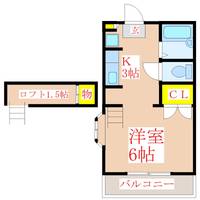 サンライフ国分 IIの間取り