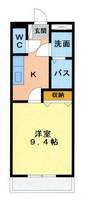 兵庫県姫路市飾磨区加茂東(アパート)の賃貸物件の間取り