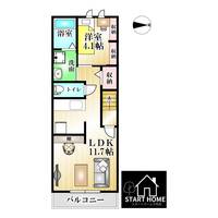 物件の間取り画像