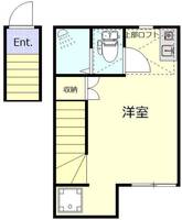 東京都板橋区板橋2(アパート)の賃貸物件の間取り