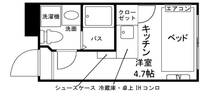 HJ PLACE HATSUDAIの間取り