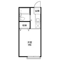 コーポ岸根の間取り