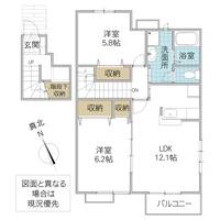 物件の間取り画像