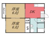 千葉県市原市今津朝山(アパート)の賃貸物件の間取り