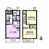 福島県福島市瀬上町字北論田(アパート)の賃貸物件の間取り
