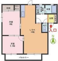 物件の間取り画像