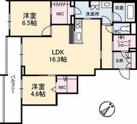 helianthe南幸町の間取り