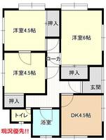長崎県長崎市江平1(アパート)の賃貸物件の間取り