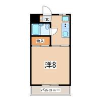 福島県郡山市堂前町(マンション)の賃貸物件の間取り