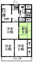 物件の間取り画像