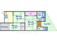 物件の間取り画像