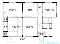 熊本県熊本市東区月出2(一戸建)の賃貸物件の間取り