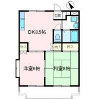 埼玉県狭山市富士見1(マンション)の賃貸物件の間取り