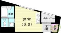フェニックスコート御影の間取り