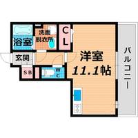 大阪府大阪市鶴見区焼野1(アパート)の賃貸物件の間取り