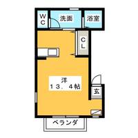 ティアナ愛M Iの間取り