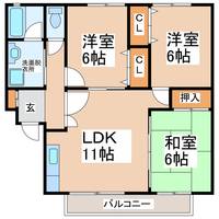 物件の間取り画像