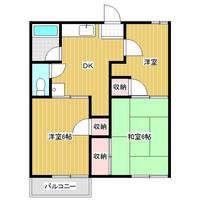 埼玉県さいたま市見沼区大字東新井(アパート)の賃貸物件の間取り
