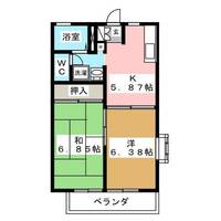 シャンツェ南光台の間取り