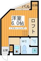 東京都杉並区高円寺南3(マンション)の賃貸物件の間取り