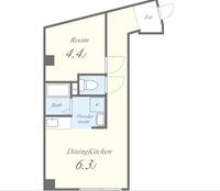 セレステ三軒茶屋の間取り