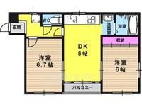 物件の間取り画像