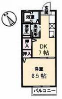 広島県廿日市市宮島口西3(アパート)の賃貸物件の間取り