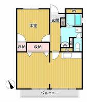 神奈川県川崎市宮前区宮崎1(マンション)の賃貸物件の間取り